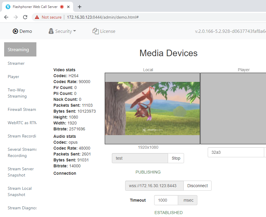 1080p-publish-WCS-WebRTC-stream-recordind-AWS-RESTApi-WebSocket