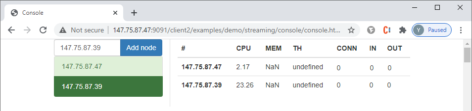 choose_servers_console_WCS_WebRTC_browser_stream_WebSocket_publishing_testing_headless_chrome