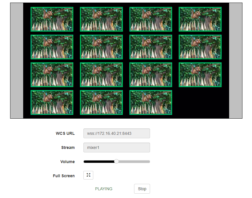 control_stream_RTMP_4-15_WCS_WebRTC_mixer_transcoding_RESTApi_stream_WebSocket_publishing_testing