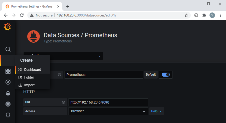 create_dashboard_prometheus_grafana_monitoring_streaming_WCS_WebRTC_HLS_Browser_statistic_metrics
