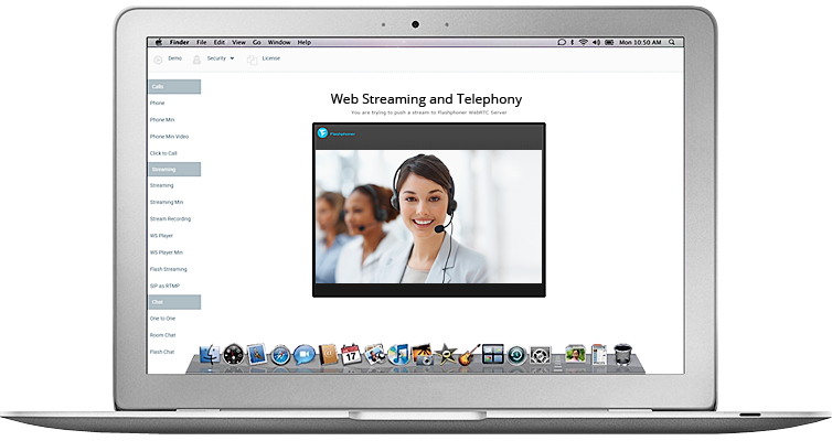demo_web_call_server_RTSP_ipcams_WebRTC_browser