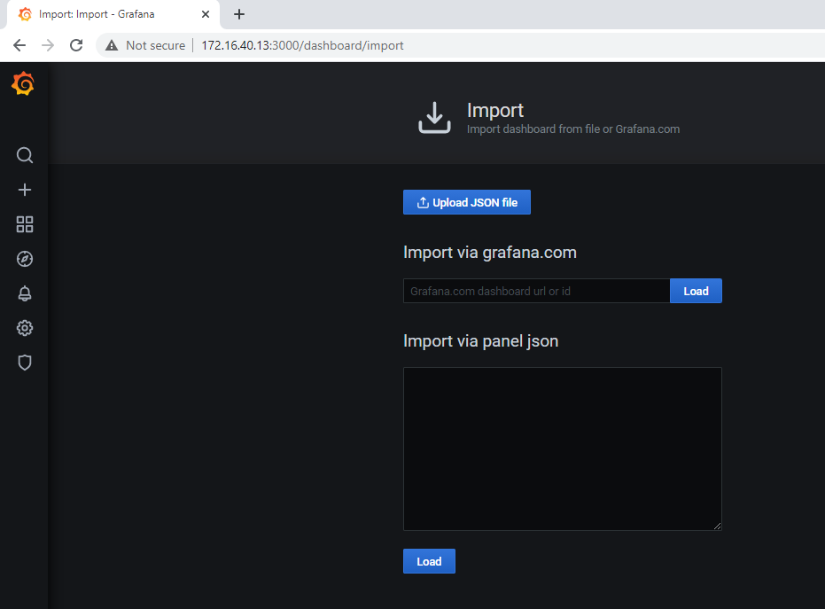 grafana_settings_upload_WCS_WebRTC_mixer_transcoding_RESTApi_stream_WebSocket_publishing_testing