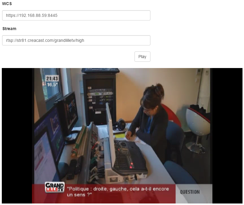 HLS-player stream
