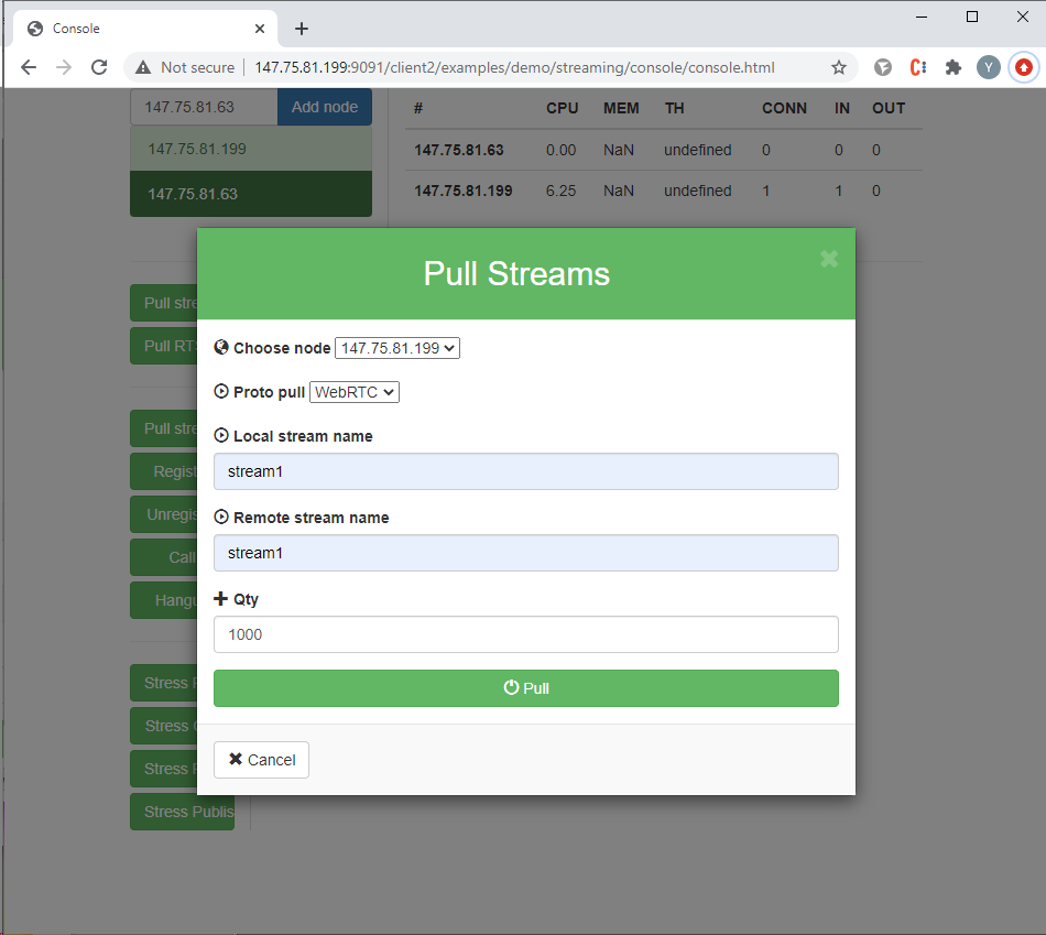 pull_streams_WCS_WebRTC_browser_stream_WebSocket_publishing_testing